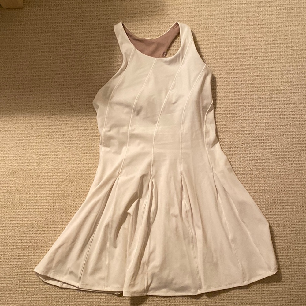 White Lululemon Tennis Dress